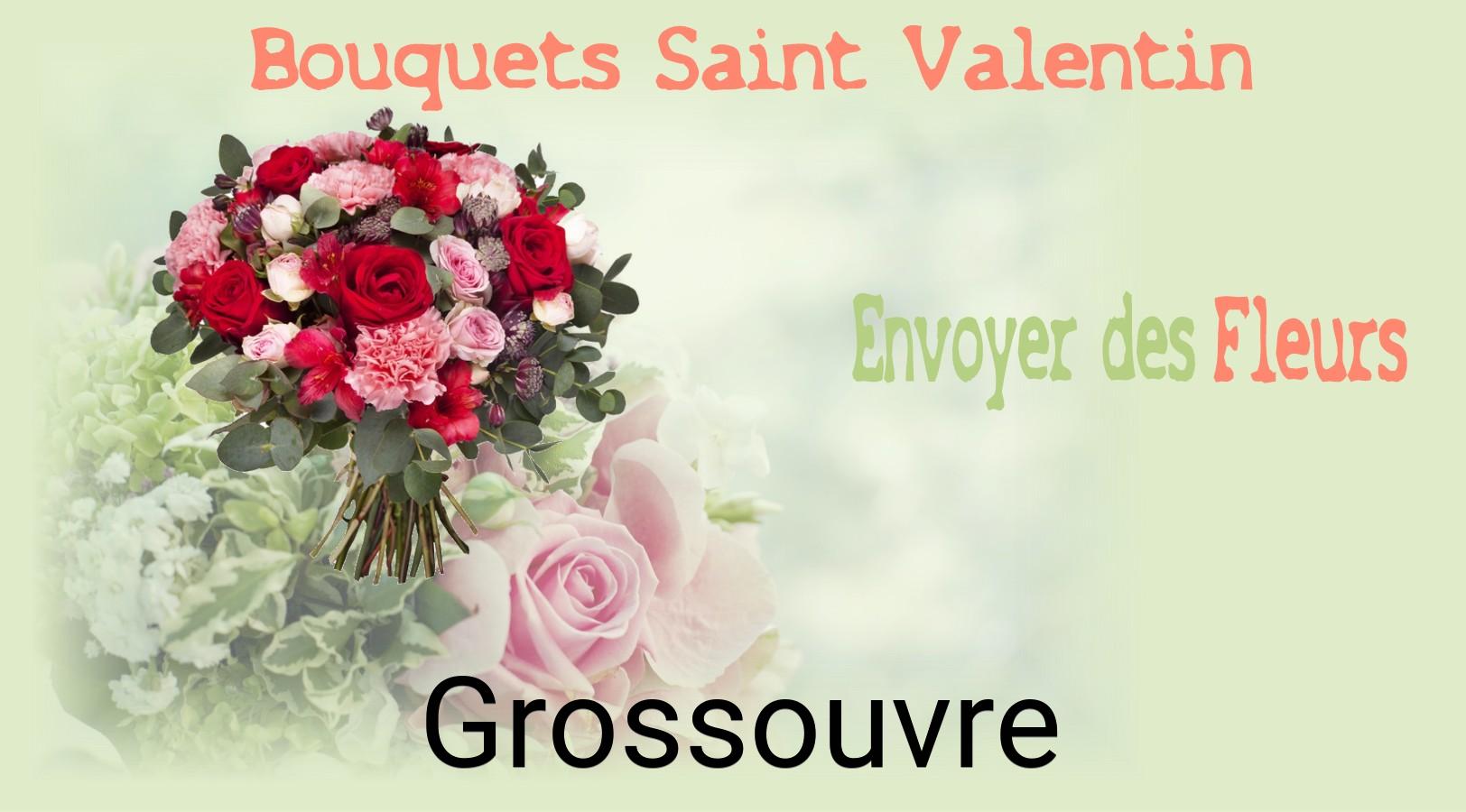 Roses de Saint-Valentin livrées à Grossouvre